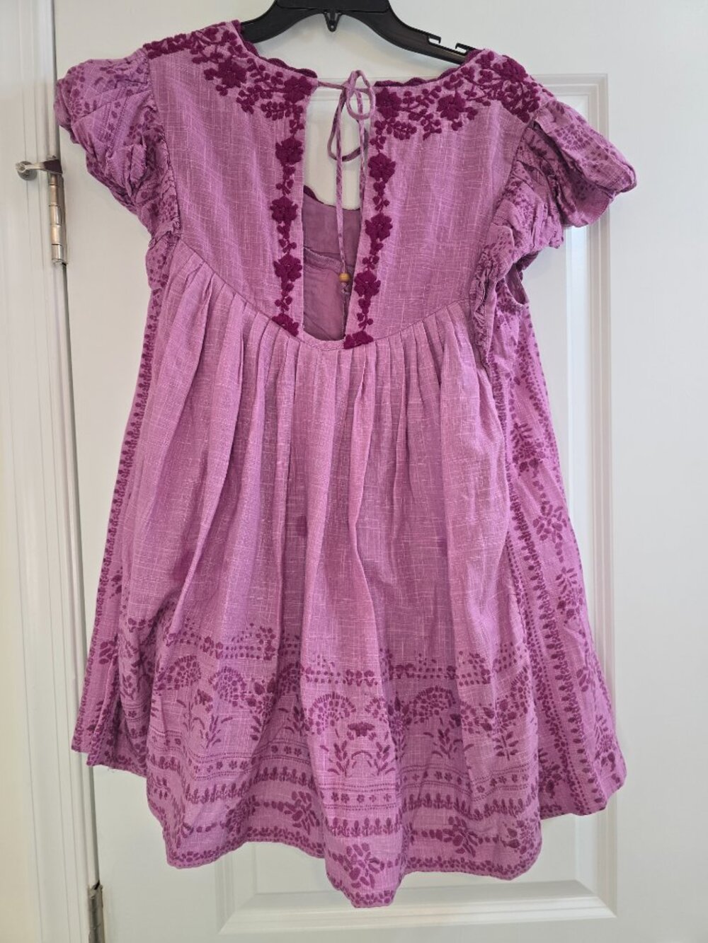 Free People Cutie Pie Romper Dress - Azalea Combo - Picture 2 of 12
